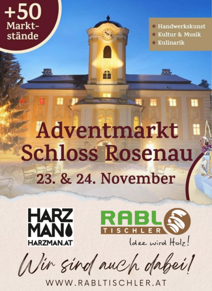 Adventmarkt Schloss Rosenau